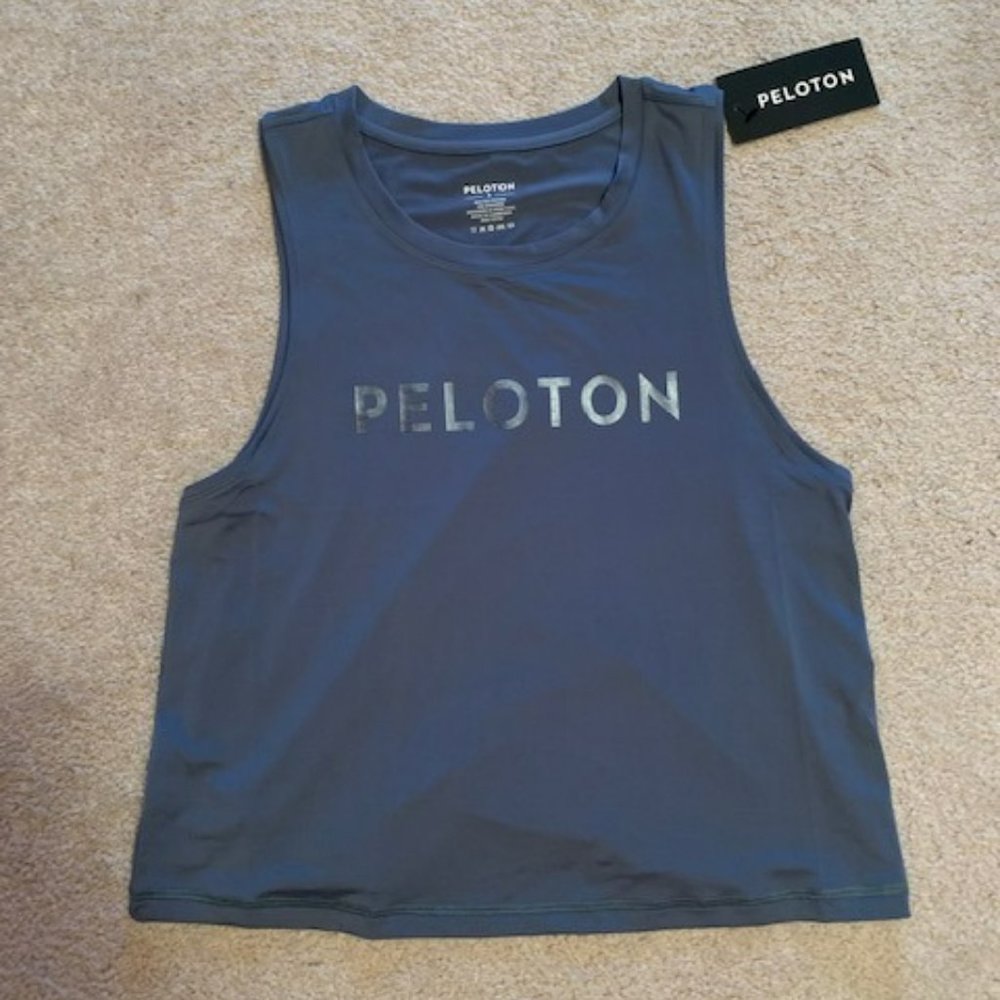 Peloton Distance Cropped Muscle Tank